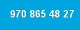 970 865 48 27 970 865 48 27